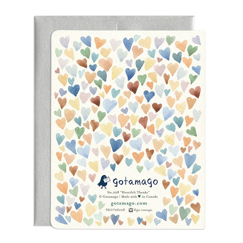 With Heartfelt Thanks Card
