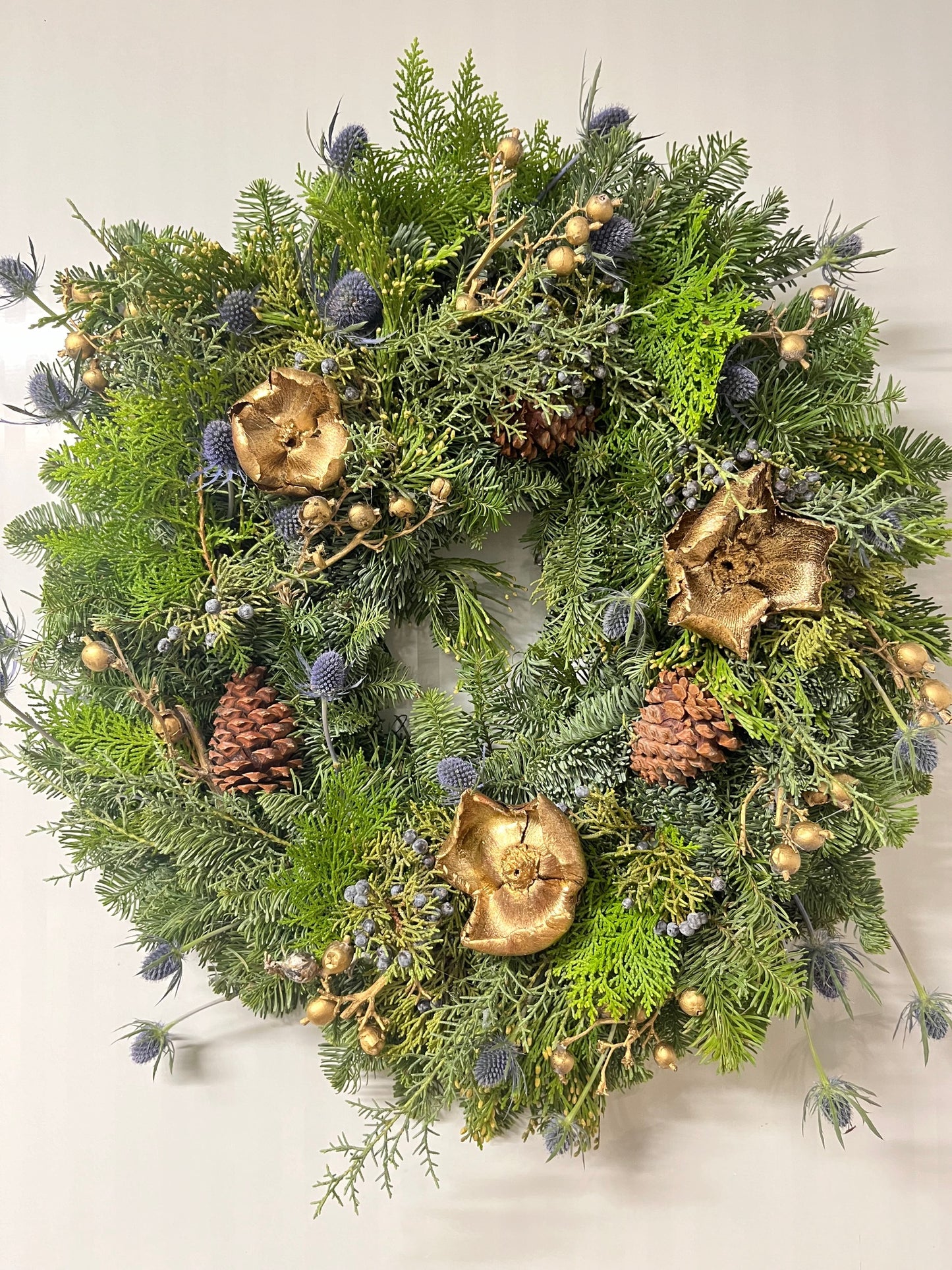 Thistle & Gold Wreath