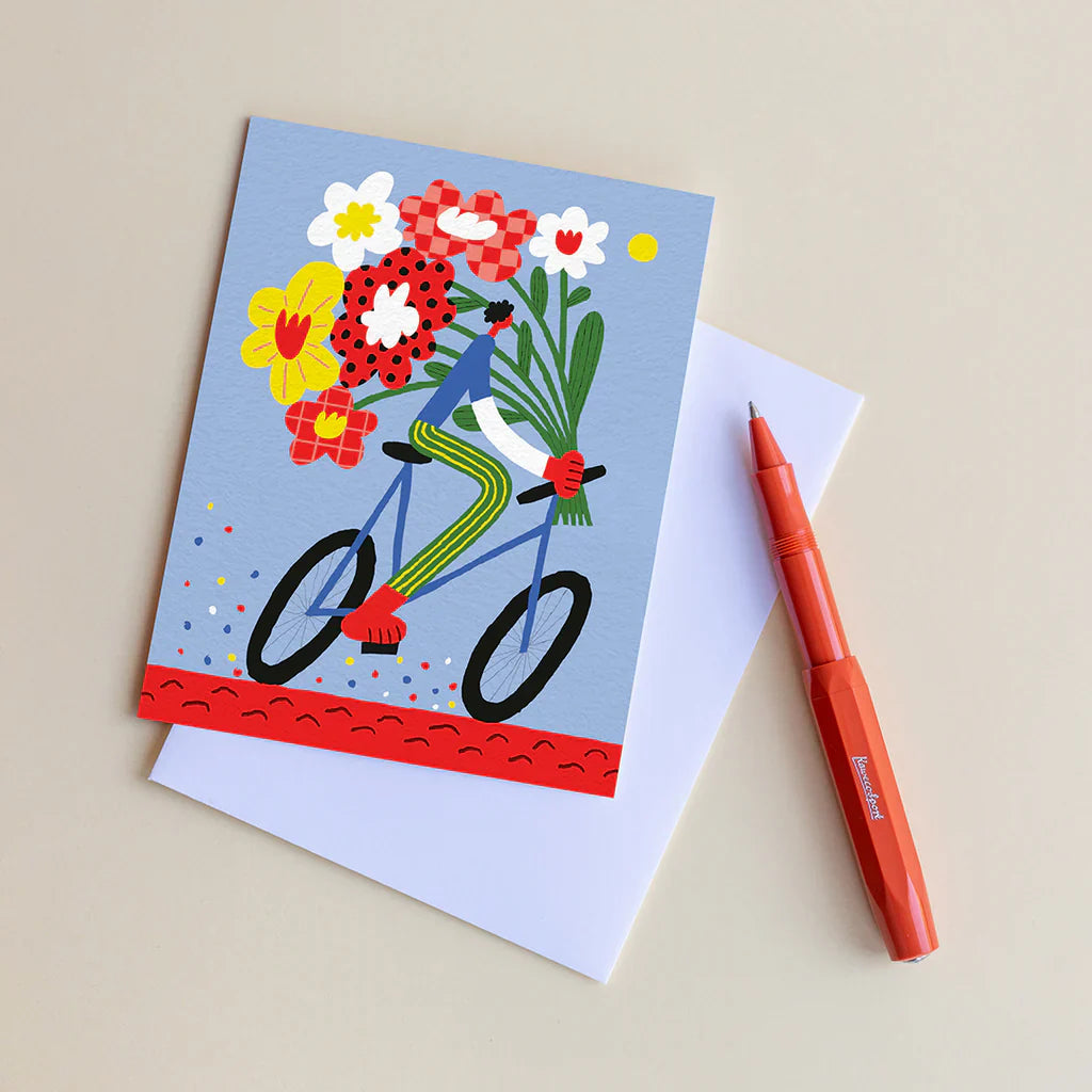 "Tour De Fleurs" Card