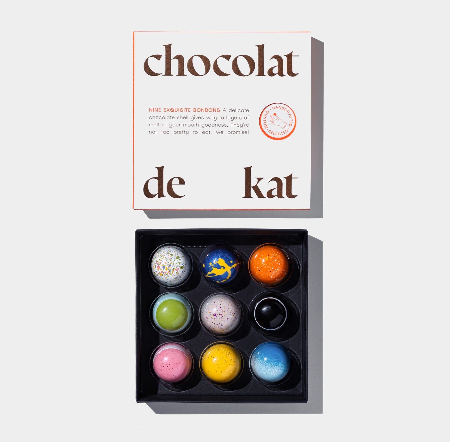 Chocolat de Kat 9-piece Chocolate Box