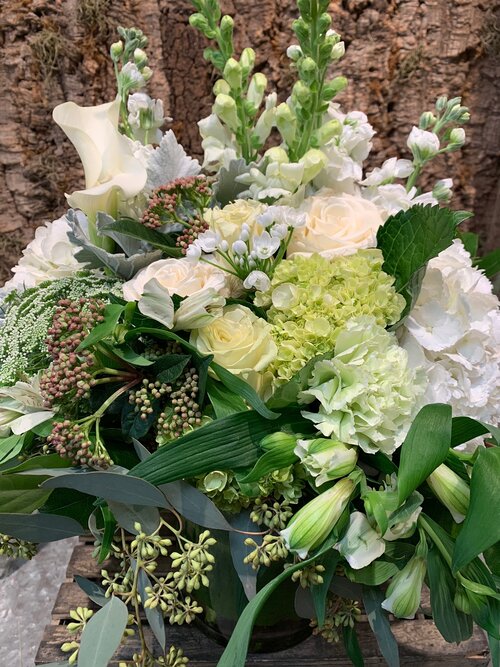 White & Green (Valentine's Day)