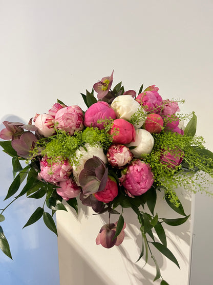 Premium Mixed Pink Peony Bouquet