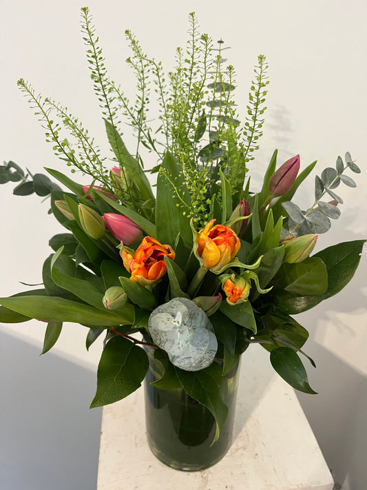 Fancy Mixed Tulips for Mom