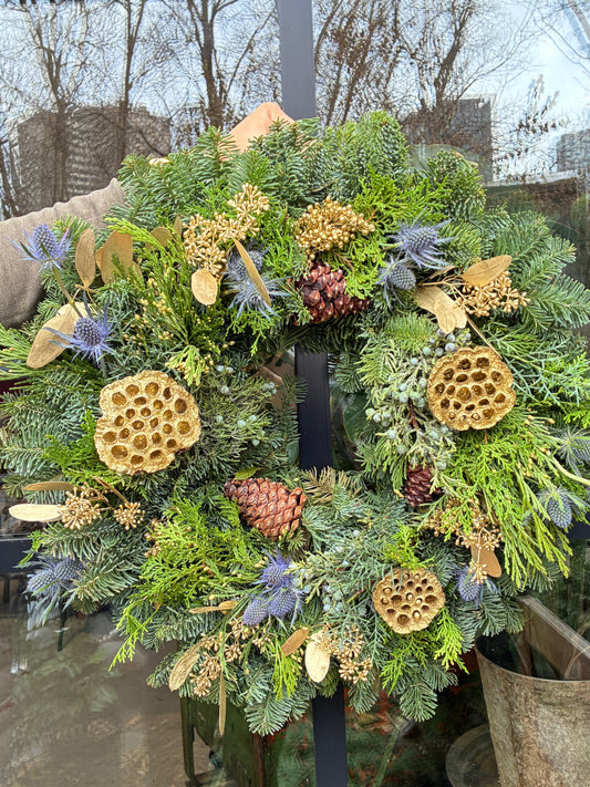 Thistle & Gold Wreath