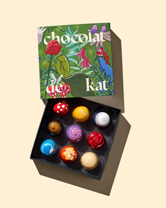 Chocolat de Kat 9-piece box