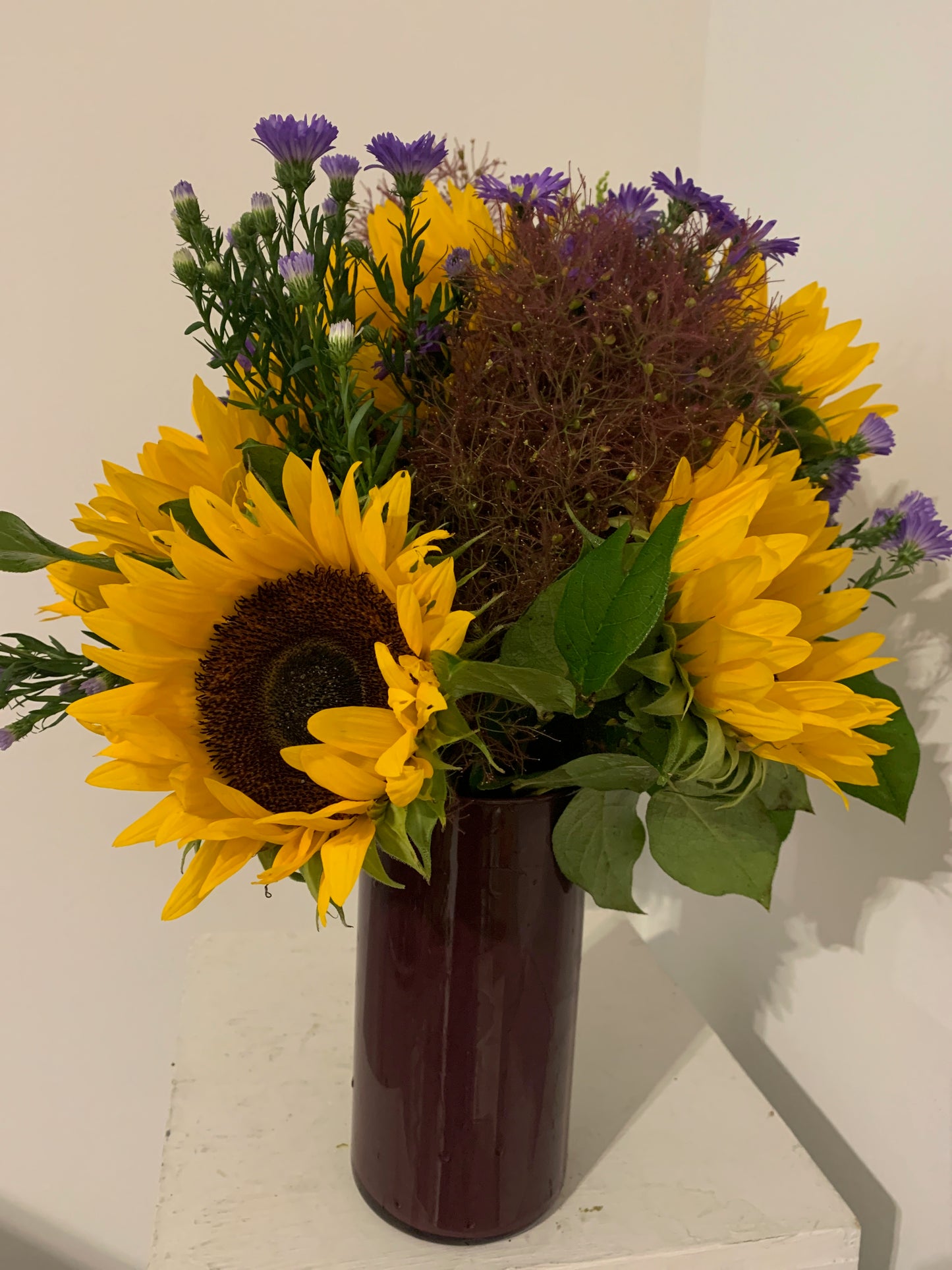 Sunny Summer Sunflower Vase Arrangement