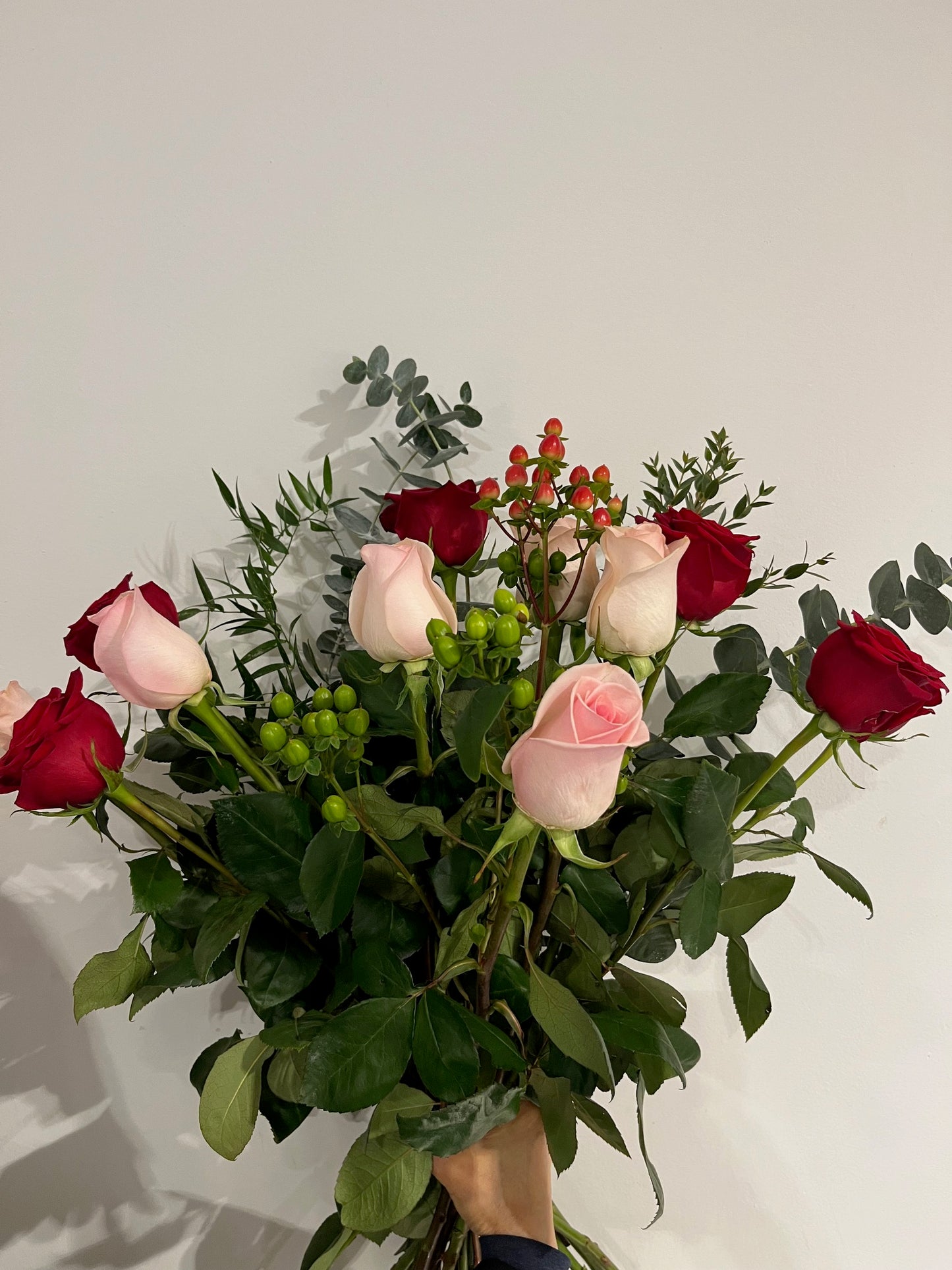 12 long-stem Mixed Rose Bouquet (choose your mix!)