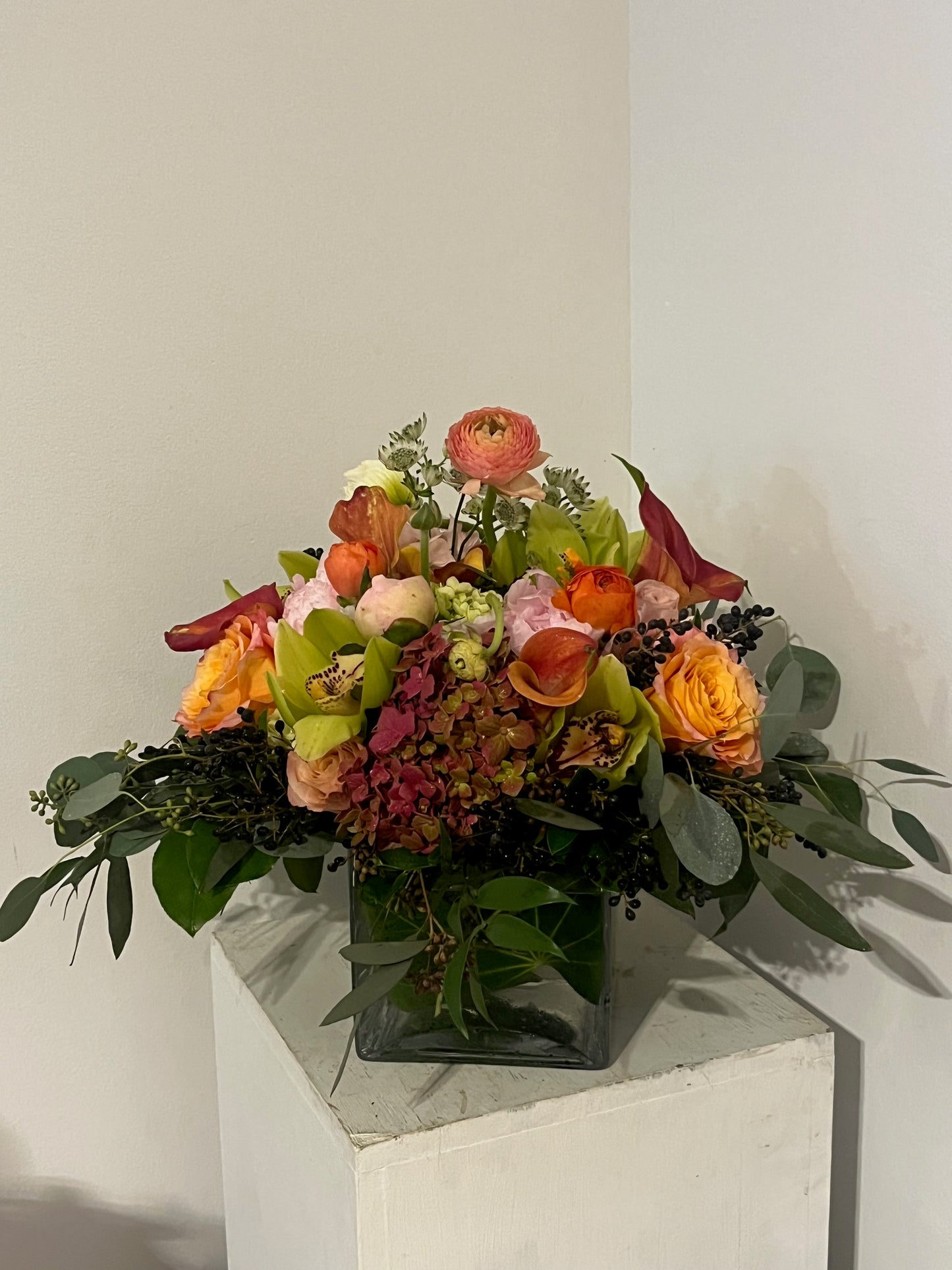 Happiness Fiesta (Orange & Pink) Centerpiece