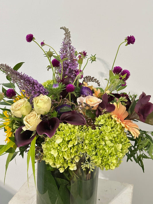 Van Gogh Vase Arrangement