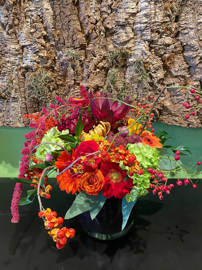 Bountiful Autumn Vase Arrangement