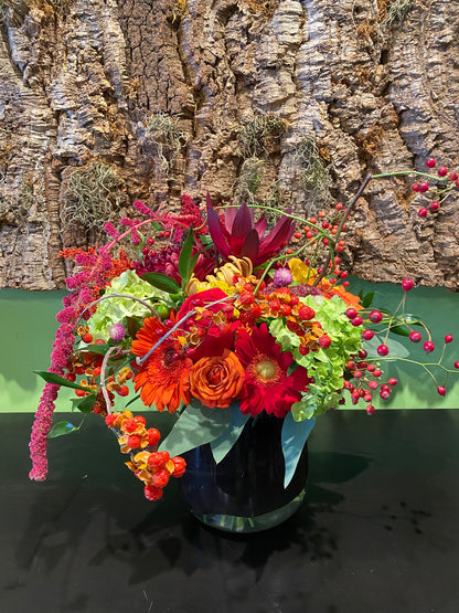 Bountiful Autumn Vase Arrangement