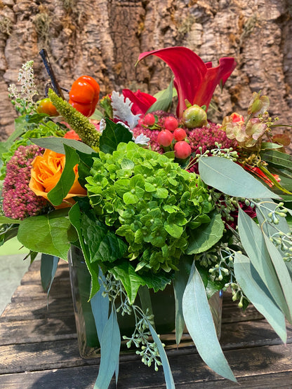 Fall Vase Arrangement