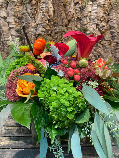 Fall Vase Arrangement