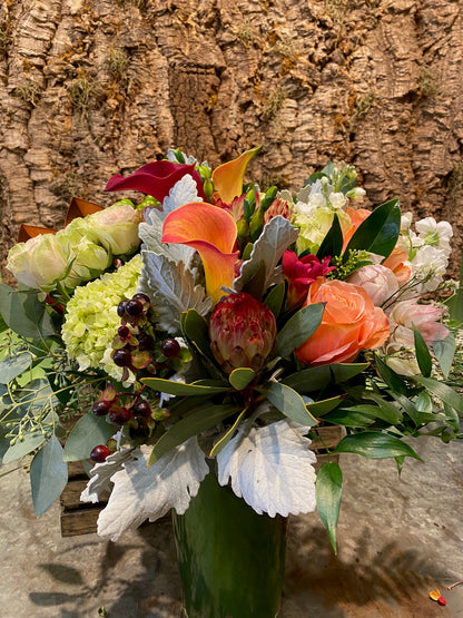 Deluxe Harvest Vase Arrangement