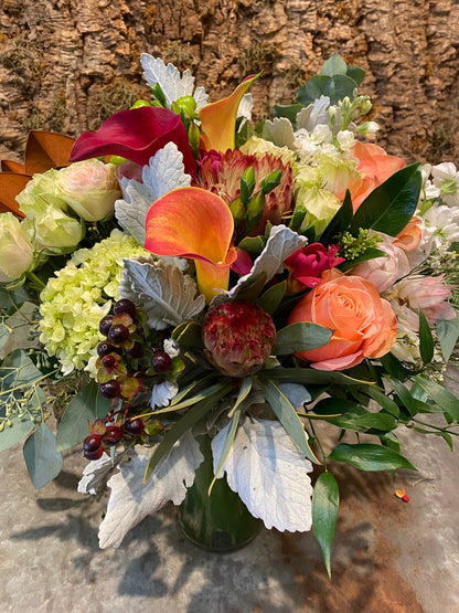 Deluxe Harvest Vase Arrangement