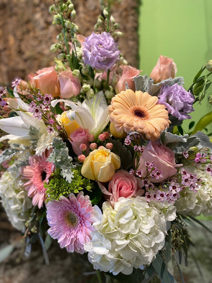 Love You Vase Arrangement