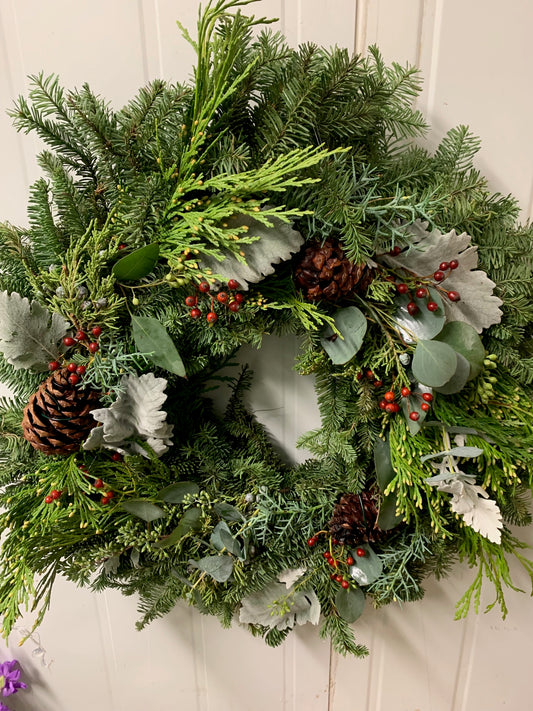 All Dressed Up Mini 12" Wreath