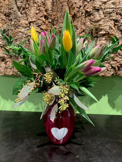 My Tulip Soulmate - Vase Arrangement